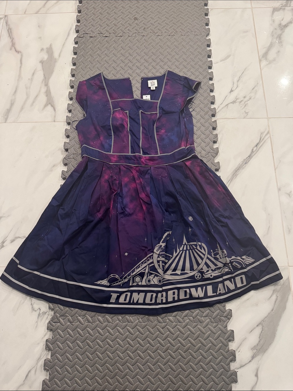 Disney Tomorrowland Galaxy Dress - Purple